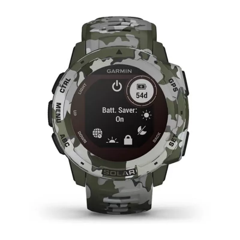 GPS pulkstenis Garmin Instinct Solar Camo Edition Camouflage