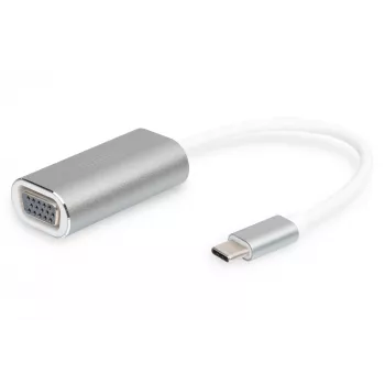 DIGITUS DA-70837 VGA 1080p FHD uz USB 3.0 Type-C adapteris, alumīnija