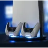 EgoGear SCC5-P5-WH, lādēšanas sistēma, PlayStation 5, balts, vadu, 258 mm, 53 mm