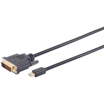 DisplayPort–DVI-D kabelis ShiverPeaks 10-55025 — 1 m, DP–DVI-D (vienkanāla)