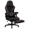 Spēļu krēsls huzaro Force 4.6 — ergonomisks auduma sēdeklis, regulējams augstums un slīpums, jostasvietas atbalsts, maks. 130 kg, sēdekļa platums 41 cm