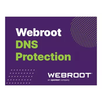 Webroot | DNS aizsardzība ar GSM konsoli | 2 gadi | Licenču skaits 1-9 lietotājiem