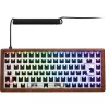 Sharkoon SKILLER SGK50 S3 Wood Barebone spēļu tastatūra, RGB
