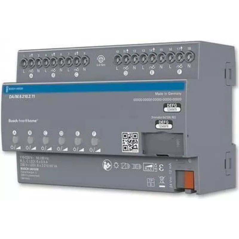 Busch-Jaeger Dimmaktor 6-fach REG DA/M.6.210.2.11 (2CKA006220A0730)