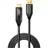 Lindy 3m Active DisplayPort 1.4 to HDMI 8K60 kabelis, 3 m, DisplayPort, HDMI, vīrišķais, vīrišķais, taisns