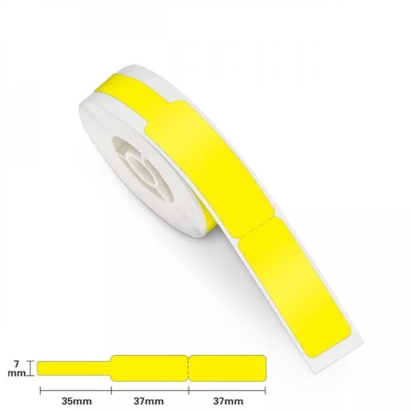 Termoetiķetes NIIMBOT RXL12.5109-65Y 62 mm × 30 mm — ruļļa tiešās termodrukas etiķetes