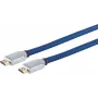 HDMI kabelis ShiverPeaks 77470-ETBCL ar hromētu A spraudni