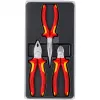 Knipex 00 20 12 mehāniķu instrumentu komplekts 3 instrumenti