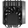 Alpenfohn Melns Ridge zema profila CPU dzesētājs — 120 mm
