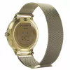 Smartwatch Garett Verona 2 Gold Mesh ar Bluetooth un sirdsdarbības monitoru