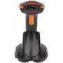 Manhattan Wireless 2D Handheld Barcode Scanner, 250mm Scan Depth, up to 80m effective range (line of sight), Max Ambient Light 100,000 lux (sunlight), Melns, Three Year Warranty