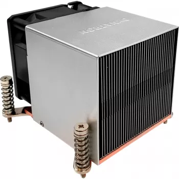 Inter-Tech K-650 procesora dzesētājs 6 cm Alumīnijs — Melns (88885510)