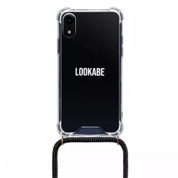 Cover Coros LOO004 iPhone XR 15.5 cm (6.1 collas) Melns Caurspīdīgs