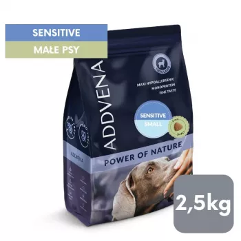 ADDVENA Power of Nature Adult Sensitive Small Lamb - sausā suņu barība - 2,5 kg
