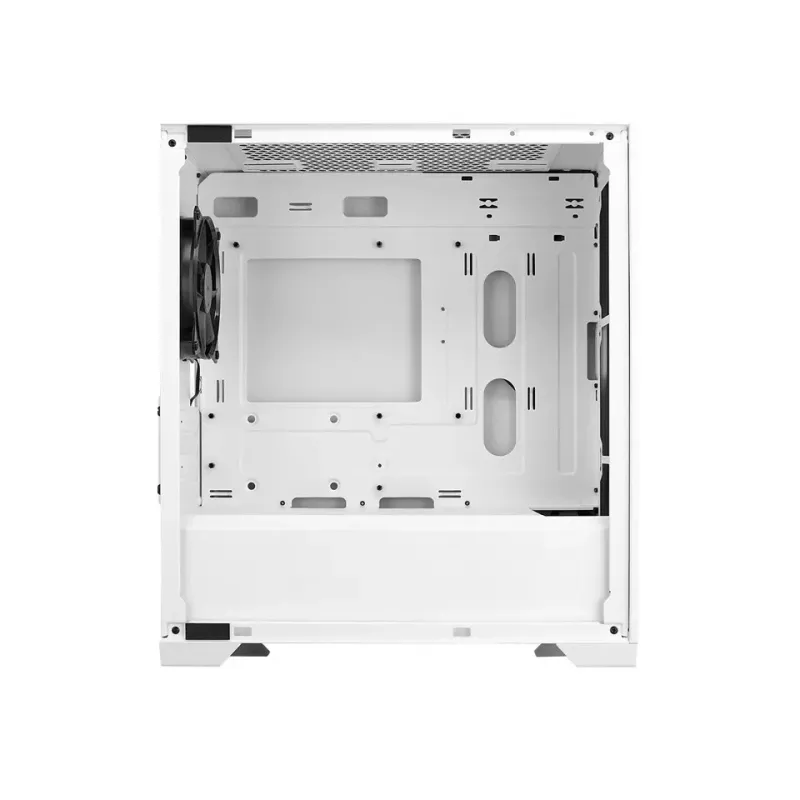 Cooler Master Elite 301 Lite Micro-ATX tornis datora korpuss, rūdīta stikla sānu panelis, balts