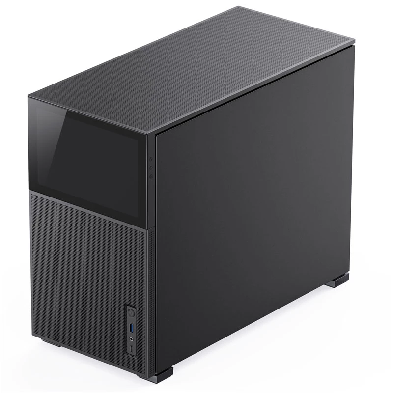 Jonsbo D31 MESH Screen Micro-ATX korpuss, rūdītais stikls - melns