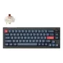 Mehāniskā tastatūra Keychron V2 MAX ar Gateron Jupiter Brown slēdžiem, melna, ASV izkārtojums