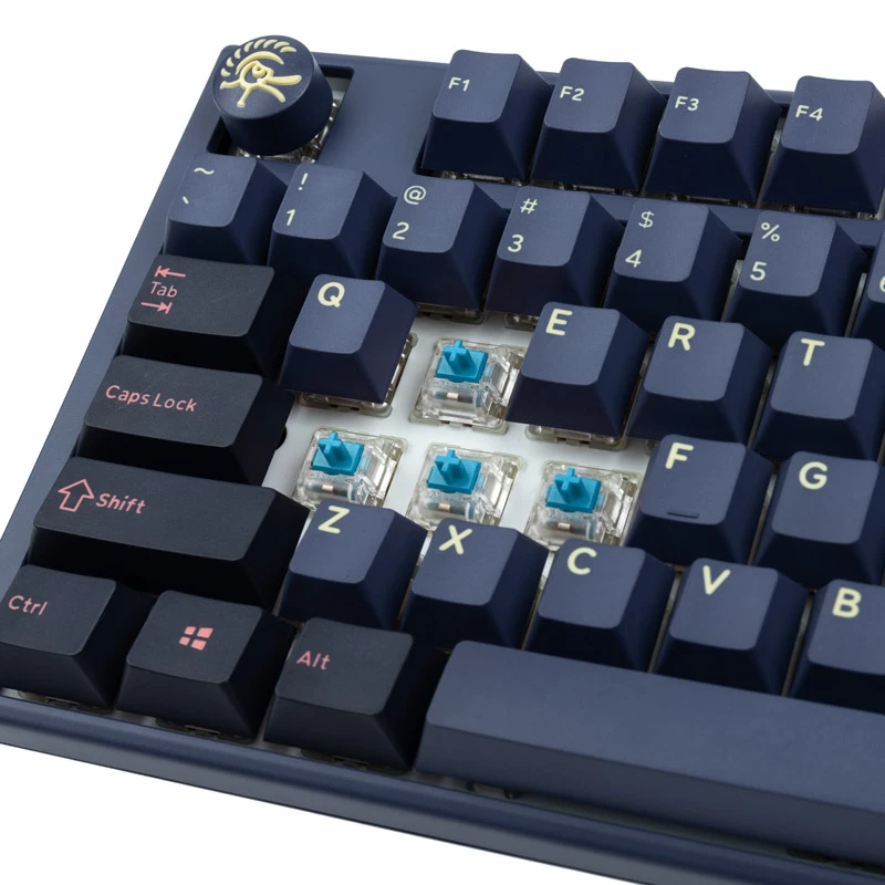 Ducky One 3 TKL tastatūra Spēļu USB ASV angļu Zila