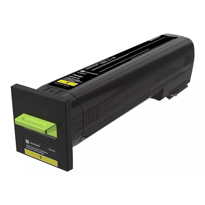 tonera kasete Lexmark RETURN-tonera kasete dzeltena 72K2XY0 72000 lapas