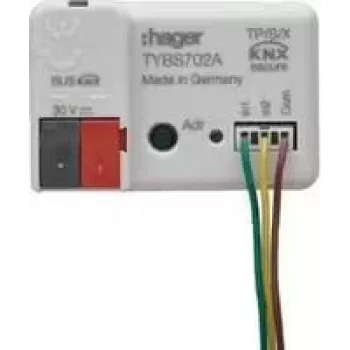 Hager HAG TYBS702A binārā ievade 2 virzienu, UP, KNX (TYBS702A)