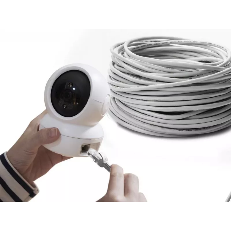 Vītā pāra kabelis Extralink CAT6 UTP V2 Indoor 305M