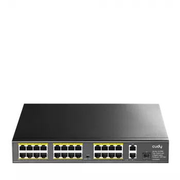 Nepārvaldāms komutators Cudy FS1026PS1 24 porti Gigabit Ethernet PoE