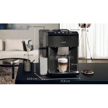 Siemens EQ.500 TQ518RX3 kafijas automāts Pilnībā automātisks Espresso kafijas automāts 1.9 L