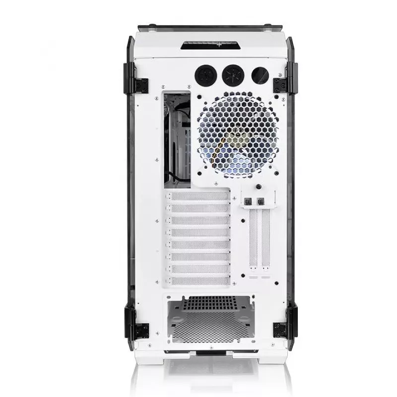Case View 71 Riing rūdīta stikla E-ATX pilna torņa korpuss - Snow Edition