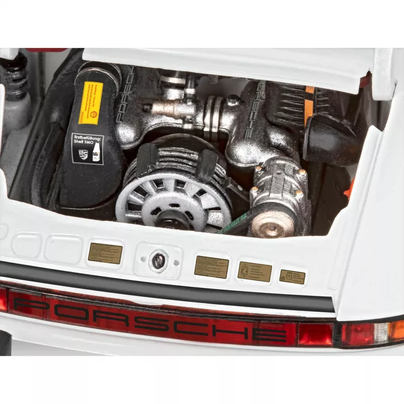 Metāla modeļa transportlīdzeklis REVELL 50 Years of Porsche 911 G-Model mērogā 1:24