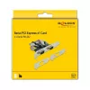 DeLOCK PCI Express x1 karte ar 2 seriālajiem RS-232 portiem