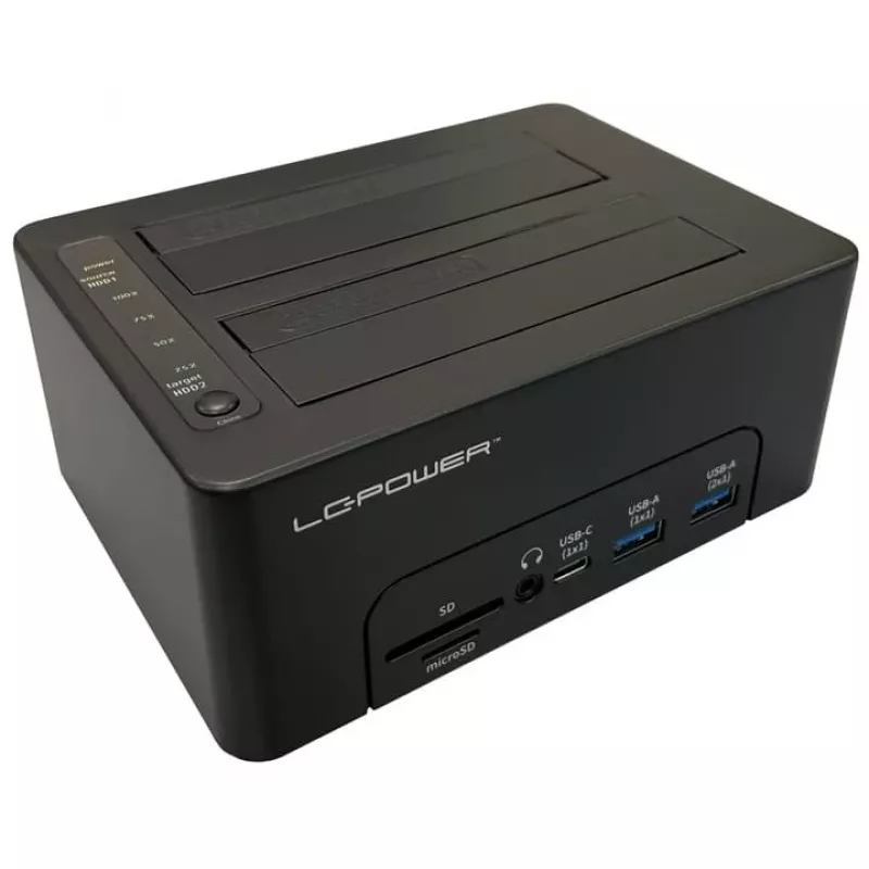 LC-Power dokstacija USB 3.2 Gen 2x1
