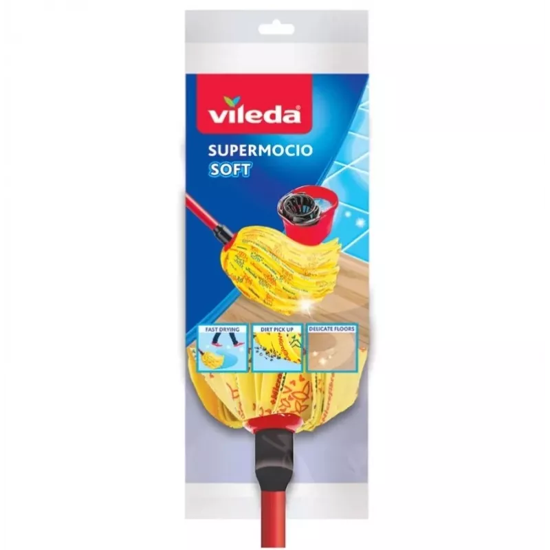 Mopu uzgaļa maiņa Vileda Soft