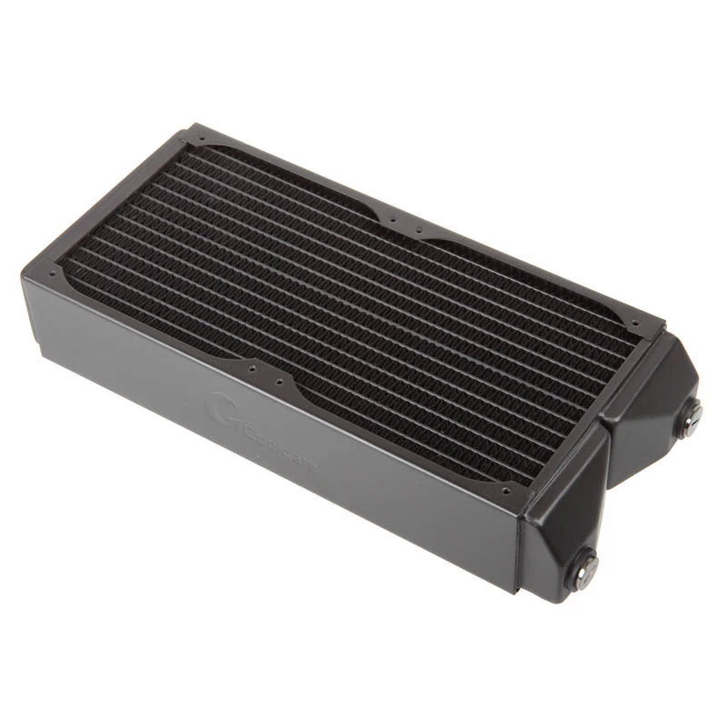 Coolgate CG280 280mm radiators - melns