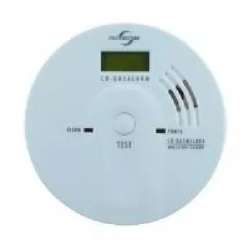 REV CO-200 - Balts - LCD - Baterija/Baterija - AA (0023510112)