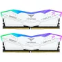 DIMM 32 GB DDR5-6000 (2x 16 GB) Dual-Kit, atmiņa balta, FF4D532G6000HC30DC01, Delta RGB, INTEL XMP