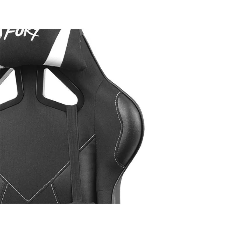 FURY Avenger L Universāla spēļu krēsla polsterēts sēdeklis Melns