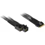 Inter-Tech SFF-8654 8i 2x SFF-8643 melns