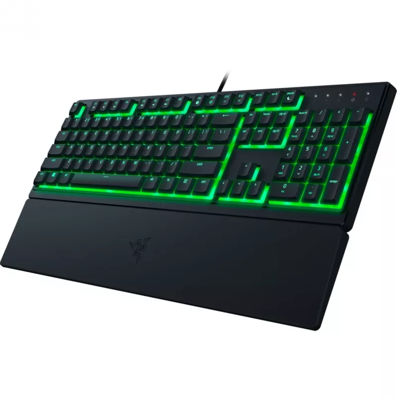 Razer Ornata V3 X tastatūra spēlēm USB QWERTZ vācu melna RGB LED
