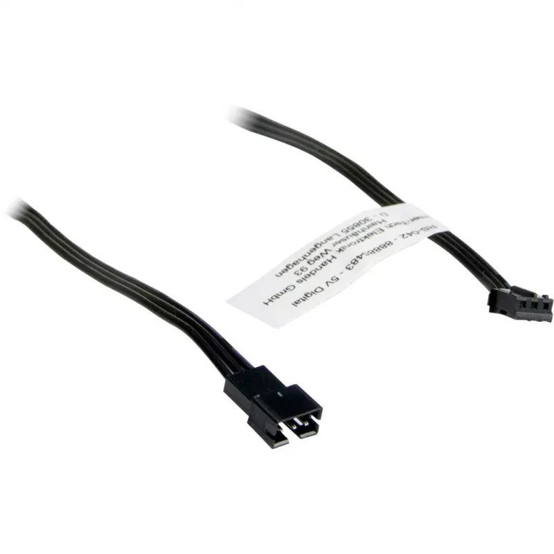 Datora korpusa apgaismojuma komplekts INTER-TECH RS-042 RGB — RGB LED lente 1000 mm, 10 mm platums, melna