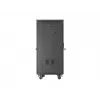 Rack cabinet LANBERG FF01-6624-23BL 24U freestanding 19 inch 600×600 mm IP20 Melns