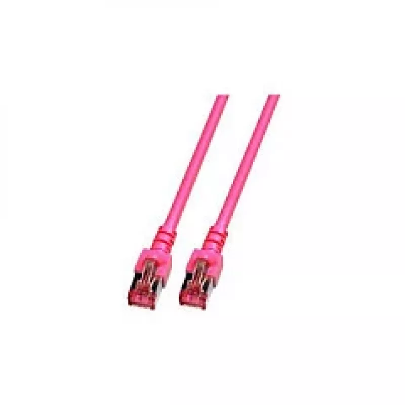 EFB-Elektronik RJ45 komutācijas kabelis Cat.6 S/FTP LSZH fuksīna krāsā 2m Ražotājs: EFB Elektronik (K5519.2)