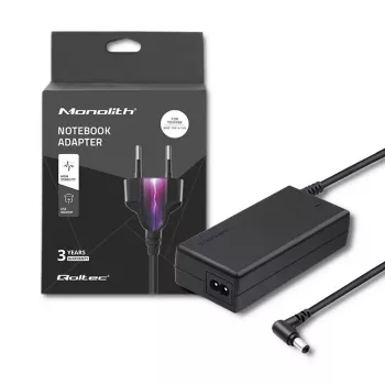 Qoltec 50090.90W strāvas adapteris/pārveidotājs iekštelpām melns