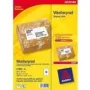 Piegādes uzlīmes Avery L7992-25 ūdensizturīgas pašlīmējošas baltas