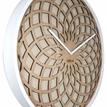 NeXtime klok 3150be Sun Small, Ø35 cm, pie sienas, bēšs