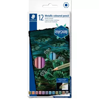 Staedtler Metallic 146M C12 krāsainie zīmuļi, 12 gab.