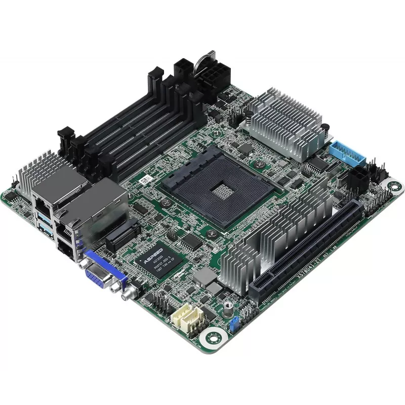 ASRock X570D4I-2T mātesplate AMD X570 ligzda AM4 Mini ITX