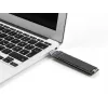 DeLOCK Combo pārveidotājs M.2 NVMe PCIe vai SATA SSD ar USB 3.2 Gen 2, melns