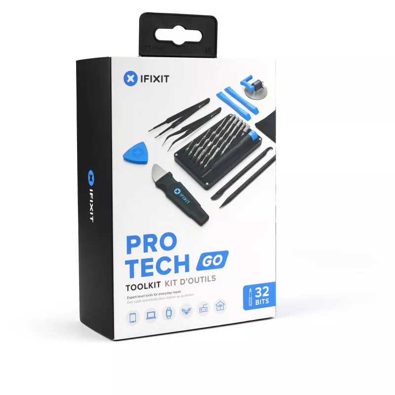 Remonta instrumentu komplekts iFixit Pro Tech GO IF145-783-1 elektronisko ierīču remontam, pārnēsājams komplekts