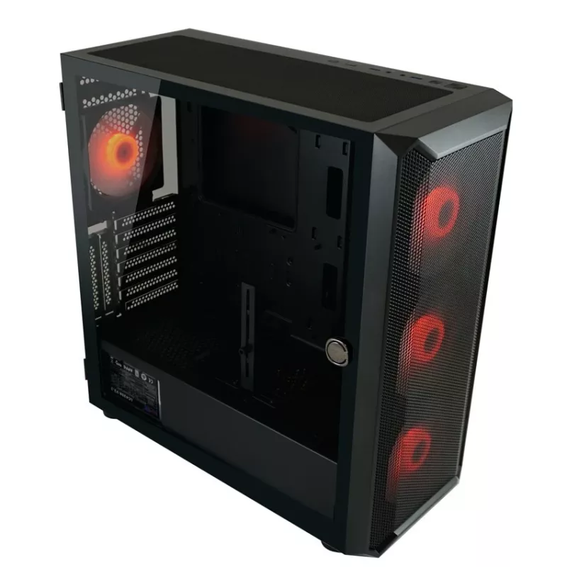 LC-Power Gaming 804B Midi Tower Melns