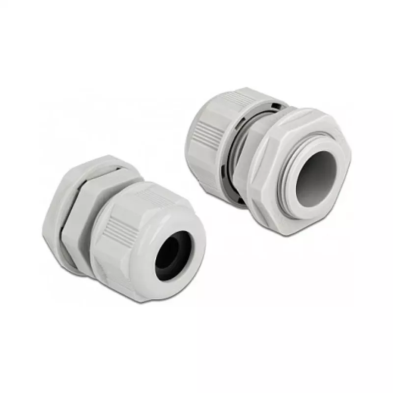 Kabeļu blīvslēgs DeLOCK 60366 pelēks plastmasa 2 gab.